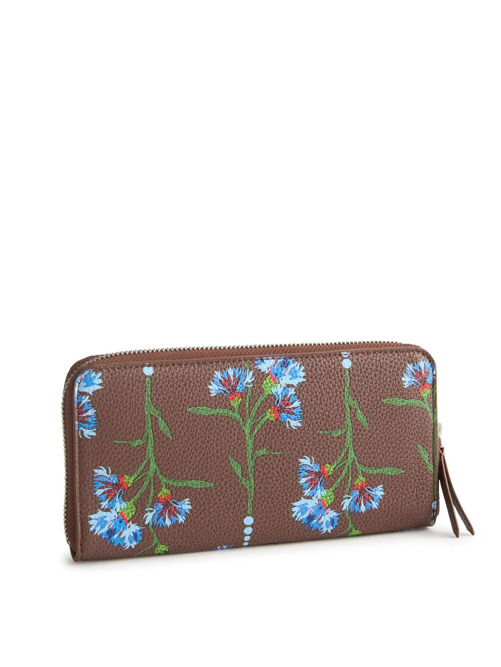 Vera Bradley - Essential Continental Wallet - Faux Leather - Bachelor Button Dot - Picture 2 of 5